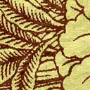 End Paper - Gold and Red
